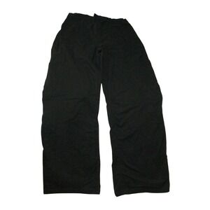 No Boundaries Kids Black Cargo Pants Wide Leg Utility Pockets Adjustable Waist
